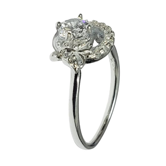 Anillo circulo de piedras plata 925 - Metalli - 7 - Perfumisimo