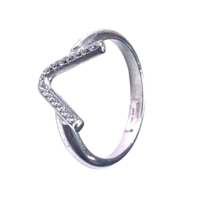 Anillo en V de piedras Murano y Plata Italiana 925 - Metalli - 7 - Perfumisimo