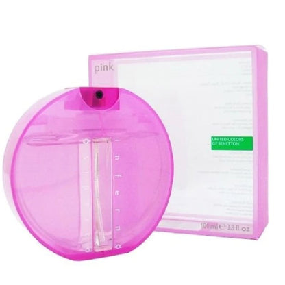 Benetton Paradiso Inferno Rosa  Edt 100ml  Mujer