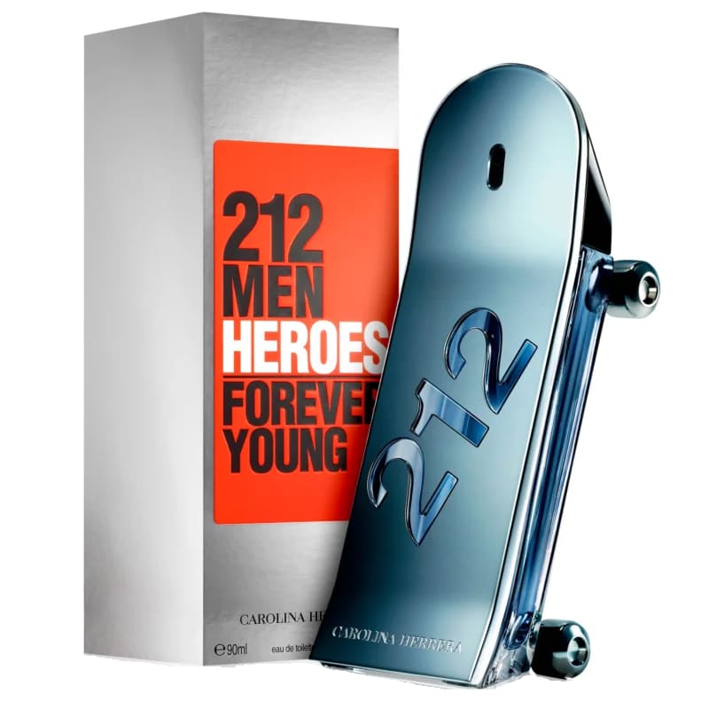 Carolina Herrera 212 Men Heroes Forever Young edt 90ml Hombre - Carolina Herrera - Default Title - Perfumisimo