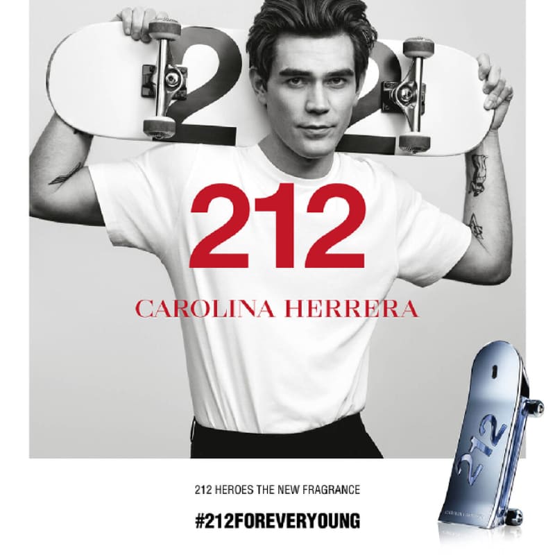 Carolina Herrera 212 Men Heroes Forever Young edt 90ml Hombre - Carolina Herrera - Default Title - Perfumisimo