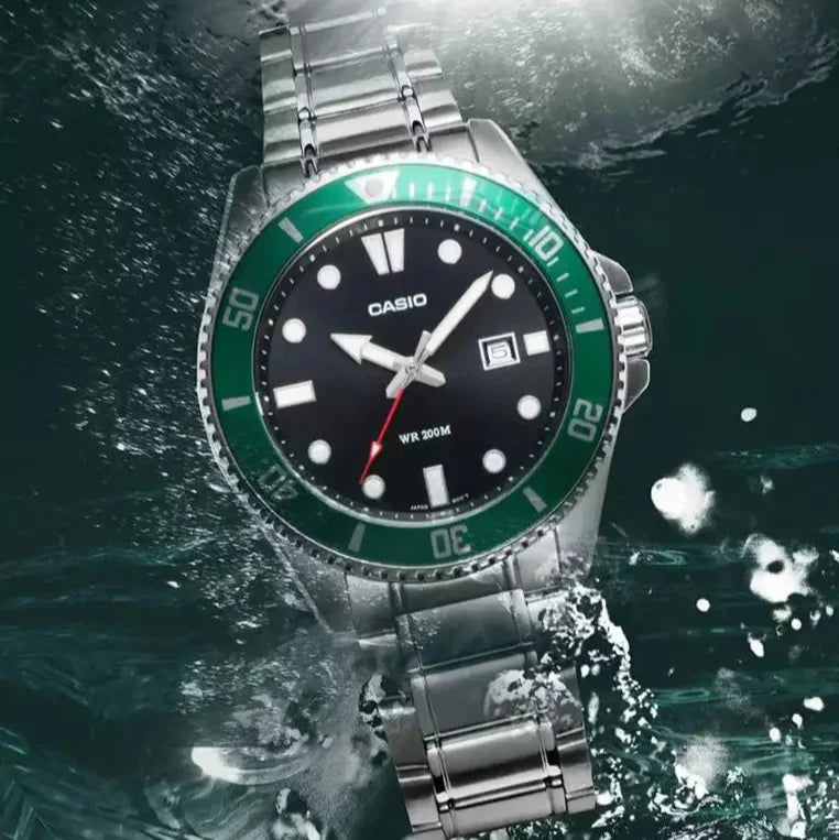 Reloj Casio Submariner MDV-107D-3AV Hombre - Análogo - Reloj Reloj Casio original | Compra en Relojchile Chile | Reloj Casio Chile | Reloj Reloj Chile - Reloj hombre chile - Reloj mujer chile - Reloj santiago - Reloj original chile - reloj elegante hombre - reloj casual mujer - reloj resistente al agua - reloj acero inoxidable - reloj deportivo hombre - tienda de relojes online chile