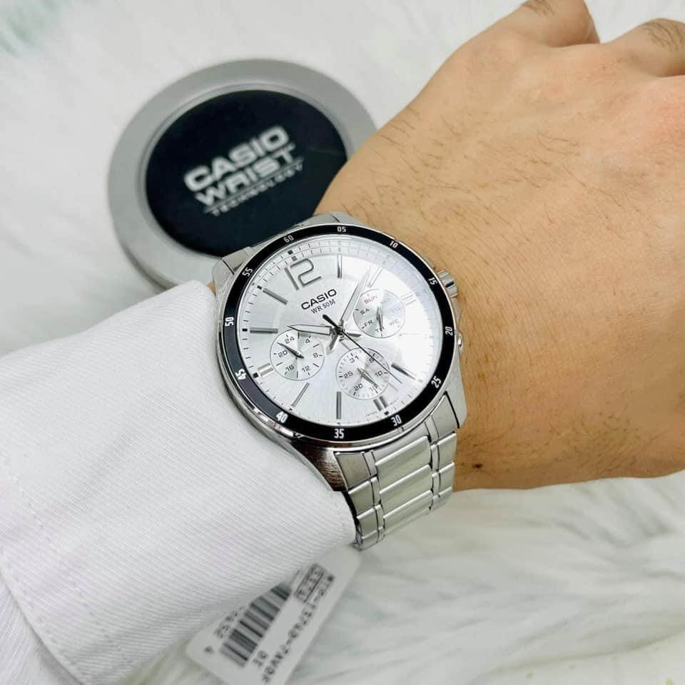 Reloj Casio MTP-1374D-7AV Hombre - Análogo - Relojchile - Default Title - Casio - Reloj