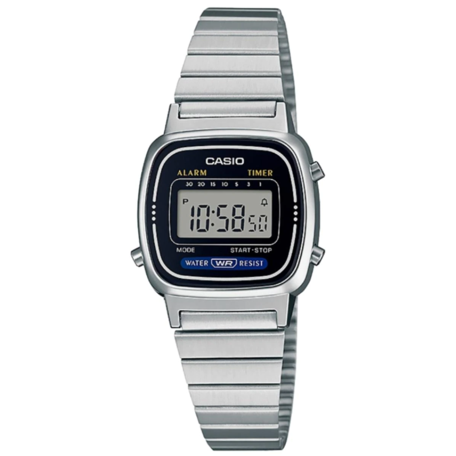 Reloj Casio LA-670WA-1 Mujer - Digital - Reloj Reloj Casio original | Compra en Relojchile Chile | Reloj Casio Chile | Reloj Reloj Chile - Reloj hombre chile - Reloj mujer chile - Reloj santiago - Reloj original chile - reloj elegante hombre - reloj casual mujer - reloj resistente al agua - reloj acero inoxidable - reloj deportivo hombre - tienda de relojes online chile