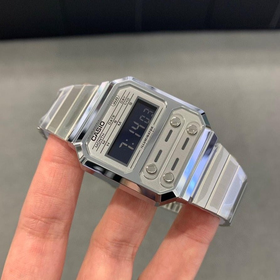 Reloj Casio A-100WE-7B Unisex - Digital - Relojchile - Default Title - Casio - Reloj