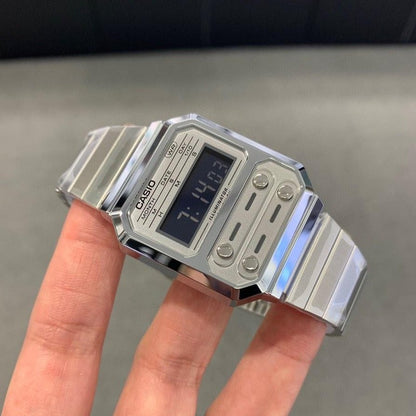 Reloj Casio A-100WE-7B Unisex - Digital - Relojchile - Default Title - Casio - Reloj