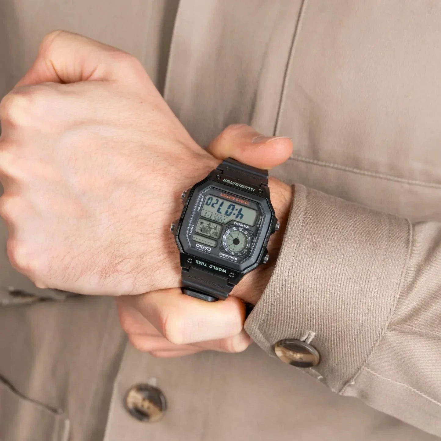 Reloj Casio AE-1200WH-1AV Unisex - Digital - Relojchile - Default Title - Casio - Reloj