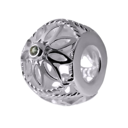 Charm flor con piedras Plata Italiana 925 - Metalli - Default Title - Perfumisimo