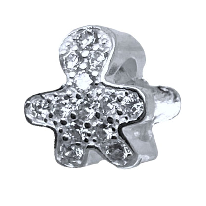 Charm niño con piedras Plata Italiana 925 - Metalli - Default Title - Perfumisimo