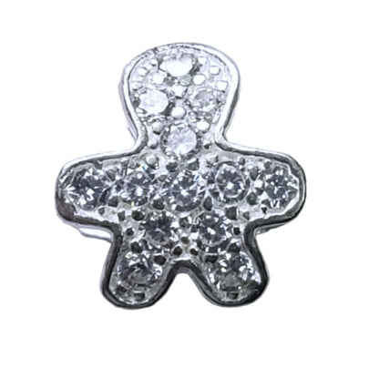 Charm niño con piedras Plata Italiana 925 - Metalli - Default Title - Perfumisimo