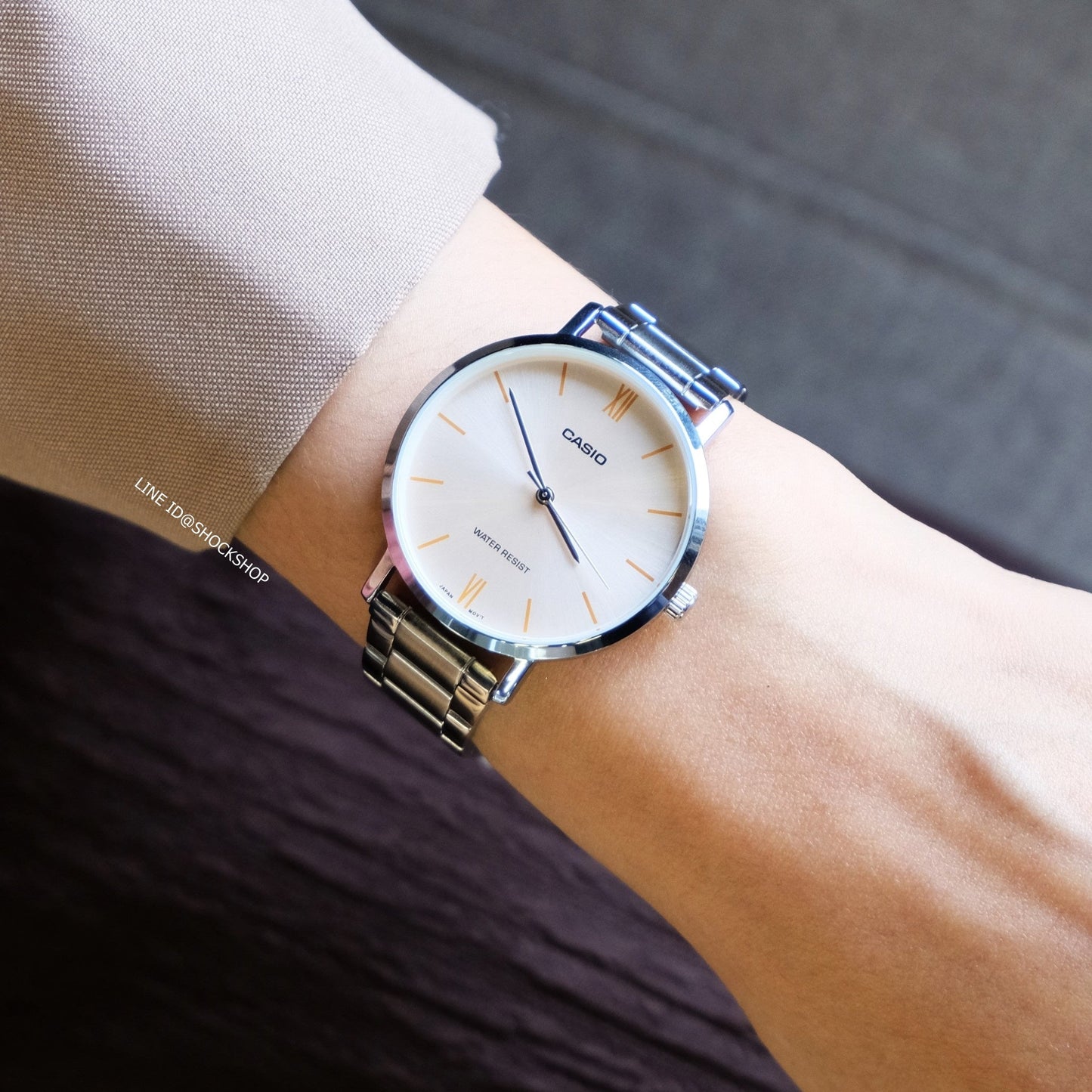 Reloj Casio LTP-VT01D-4B Mujer - Análogo - Relojchile - Default Title - Casio - Reloj