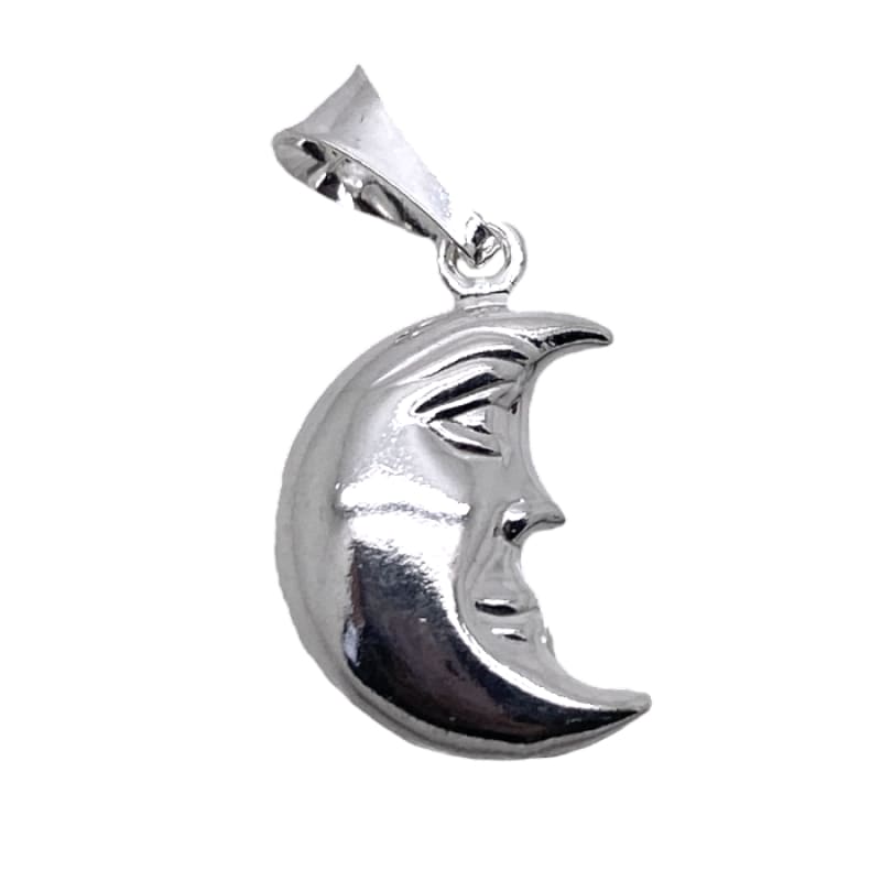 Dije soplado medialuna Plata Italiana 925 - Metalli - Default Title - Perfumisimo