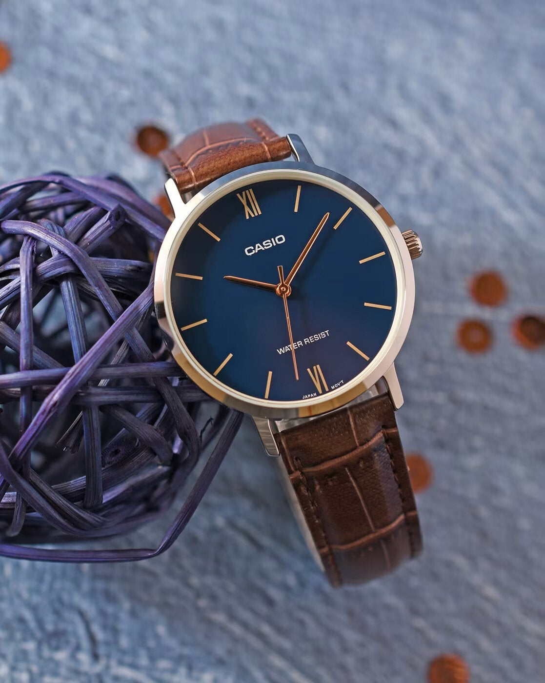 Reloj Casio LTP-VT01L-2B Mujer - Análogo - Relojchile - Default Title - Casio - Reloj