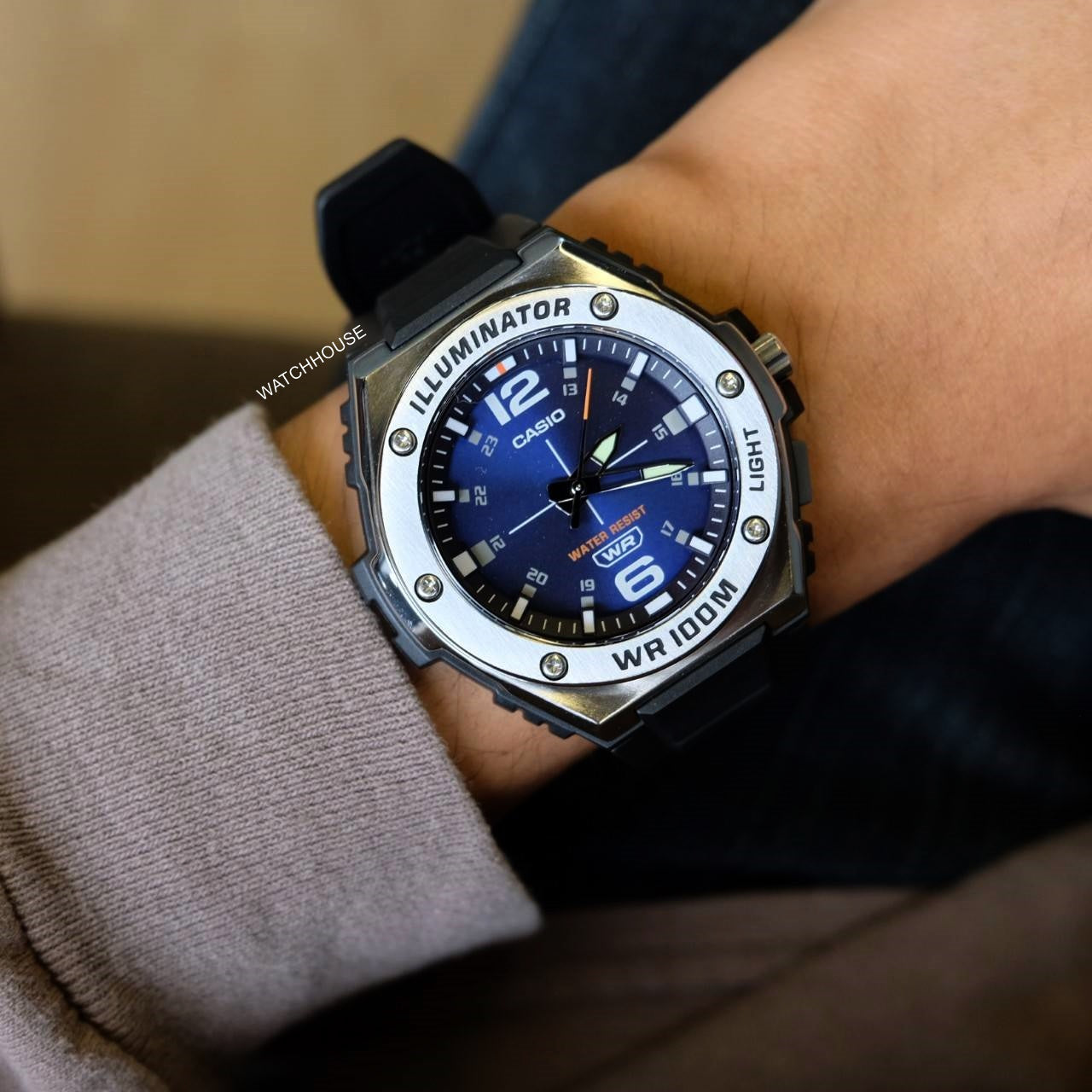 Reloj Casio MWA-100H-2AV Hombre - Análogo - Relojchile - Default Title - Casio - Reloj