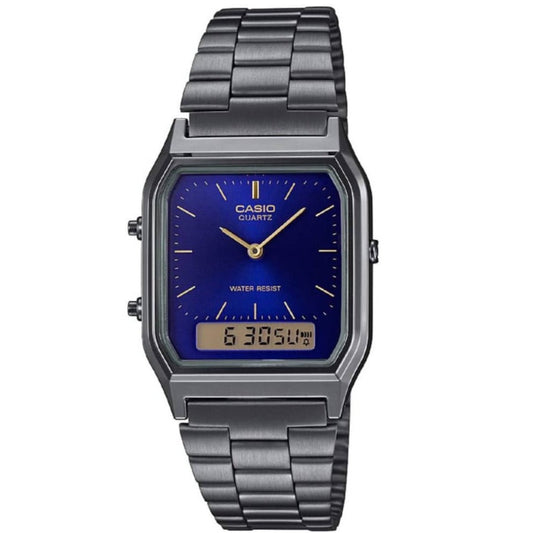 Reloj Casio AQ-230GG-2A Unisex - Análogo Digital - Reloj Reloj Casio original | Compra en Relojchile Chile | Reloj Casio Chile | Reloj Reloj Chile - Reloj hombre chile - Reloj mujer chile - Reloj santiago - Reloj original chile - reloj elegante hombre - reloj casual mujer - reloj resistente al agua - reloj acero inoxidable - reloj deportivo hombre - tienda de relojes online chile