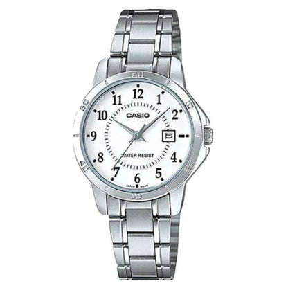 Reloj Casio LTP-V004D-7B Mujer - Análogo - Reloj Reloj Casio original | Compra en Relojchile Chile | Reloj Casio Chile | Reloj Reloj Chile - Reloj hombre chile - Reloj mujer chile - Reloj santiago - Reloj original chile - reloj elegante hombre - reloj casual mujer - reloj resistente al agua - reloj acero inoxidable - reloj deportivo hombre - tienda de relojes online chile