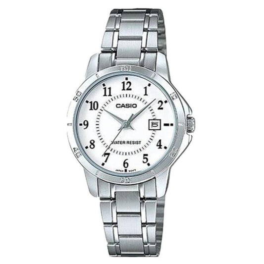 Reloj Casio LTP-V004D-7B Mujer - Análogo - Reloj Reloj Casio original | Compra en Relojchile Chile | Reloj Casio Chile | Reloj Reloj Chile - Reloj hombre chile - Reloj mujer chile - Reloj santiago - Reloj original chile - reloj elegante hombre - reloj casual mujer - reloj resistente al agua - reloj acero inoxidable - reloj deportivo hombre - tienda de relojes online chile
