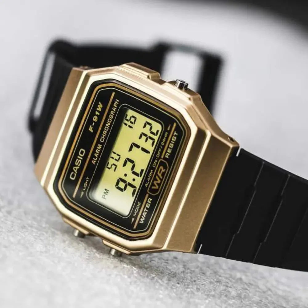 Reloj Casio Vintage F-91WM-9A Unisex - Digital - Reloj Reloj Casio original | Compra en Relojchile Chile | Reloj Casio Chile | Reloj Reloj Chile - Reloj hombre chile - Reloj mujer chile - Reloj santiago - Reloj original chile - reloj elegante hombre - reloj casual mujer - reloj resistente al agua - reloj acero inoxidable - reloj deportivo hombre - tienda de relojes online chile