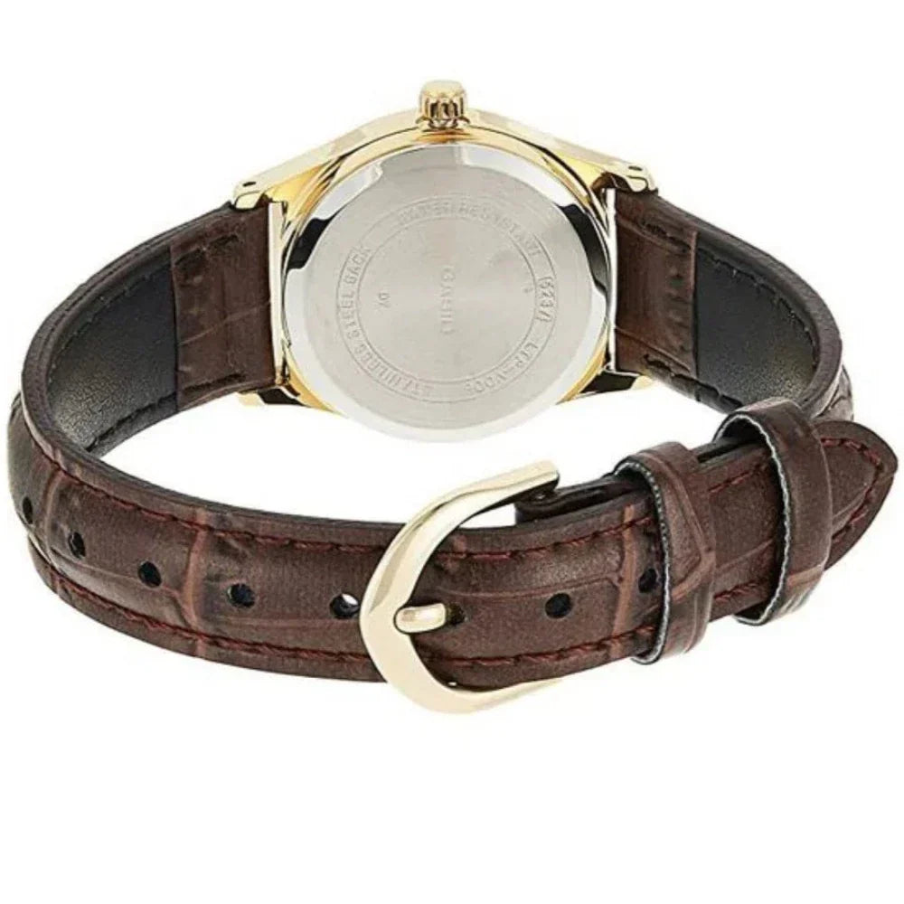 Reloj Casio LTP-V006GL-9B Mujer - Análogo - Reloj Reloj Casio original | Compra en Relojchile Chile | Reloj Casio Chile | Reloj Reloj Chile - Reloj hombre chile - Reloj mujer chile - Reloj santiago - Reloj original chile - reloj elegante hombre - reloj casual mujer - reloj resistente al agua - reloj acero inoxidable - reloj deportivo hombre - tienda de relojes online chile