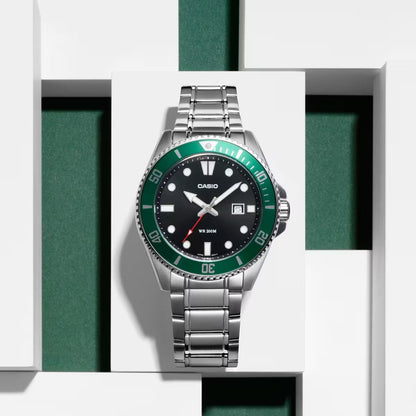 Reloj Casio Submariner MDV-107D-3AV Hombre - Análogo - Reloj Reloj Casio original | Compra en Relojchile Chile | Reloj Casio Chile | Reloj Reloj Chile - Reloj hombre chile - Reloj mujer chile - Reloj santiago - Reloj original chile - reloj elegante hombre - reloj casual mujer - reloj resistente al agua - reloj acero inoxidable - reloj deportivo hombre - tienda de relojes online chile