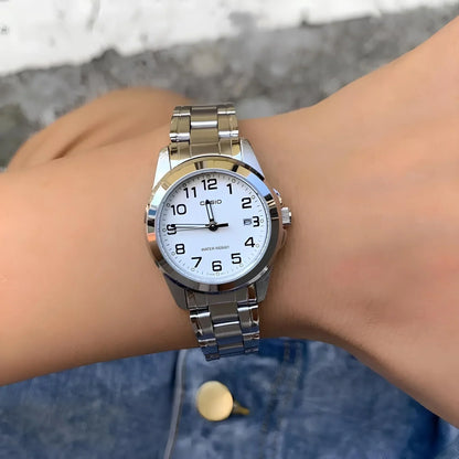 Reloj Casio LTP-1215A-7B2 Mujer - Análogo - Reloj Reloj Casio original | Compra en Relojchile Chile | Reloj Casio Chile | Reloj Reloj Chile - Reloj hombre chile - Reloj mujer chile - Reloj santiago - Reloj original chile - reloj elegante hombre - reloj casual mujer - reloj resistente al agua - reloj acero inoxidable - reloj deportivo hombre - tienda de relojes online chile