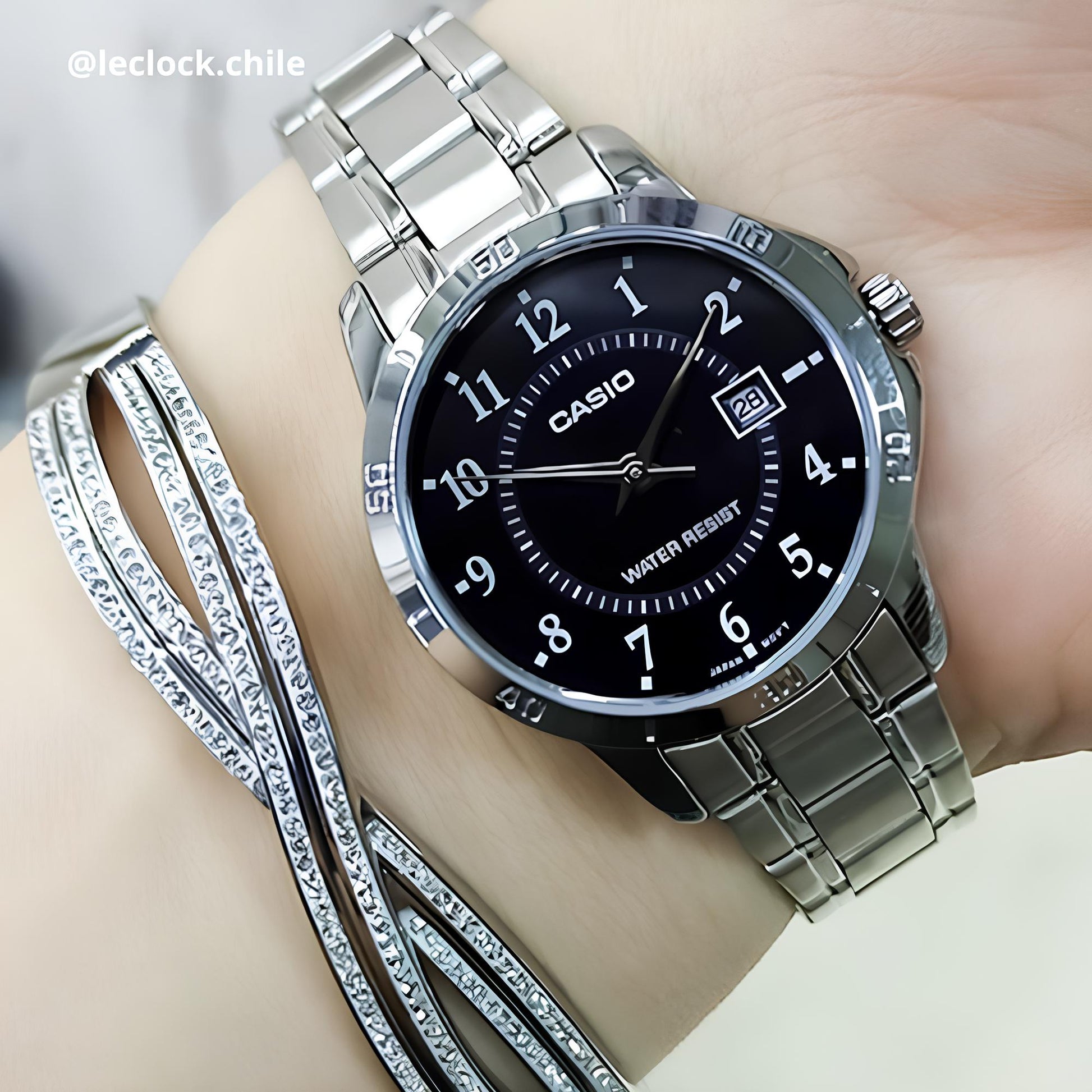 Reloj Casio LTP-V004D-1B Mujer - Análogo - Reloj Reloj Casio original | Compra en Relojchile Chile | Reloj Casio Chile | Reloj Reloj Chile - Reloj hombre chile - Reloj mujer chile - Reloj santiago - Reloj original chile - reloj elegante hombre - reloj casual mujer - reloj resistente al agua - reloj acero inoxidable - reloj deportivo hombre - tienda de relojes online chile