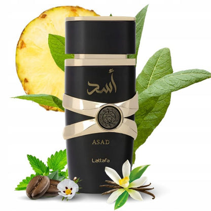 Lattafa Estuche Asad 100ml+200ml edp Hombre - Perfumisimo
