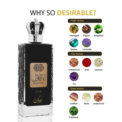 Nusuk Ana Al Awwal Men edp 100ml Hombre - Nusuk - Default Title - Perfumisimo
