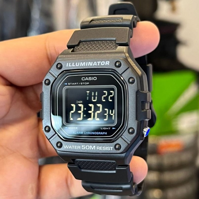 Reloj Casio W-218H-1BV Unisex - Digital - Relojchile - Default Title - Casio - Reloj