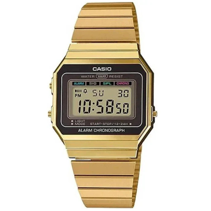 Reloj Casio Vintage A-700WG-9A Unisex - Digital - Relojchile - Default Title - Casio - Reloj