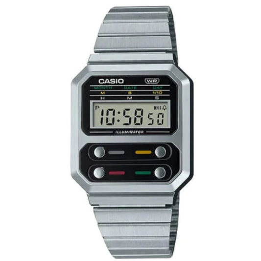 Reloj Casio A-100WE-1A Unisex - Digital - Relojchile - Default Title - Casio - Reloj