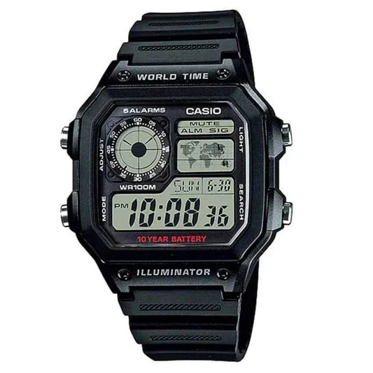 Reloj Casio AE-1200WH-1AV Unisex - Digital - Relojchile - Default Title - Casio - Reloj