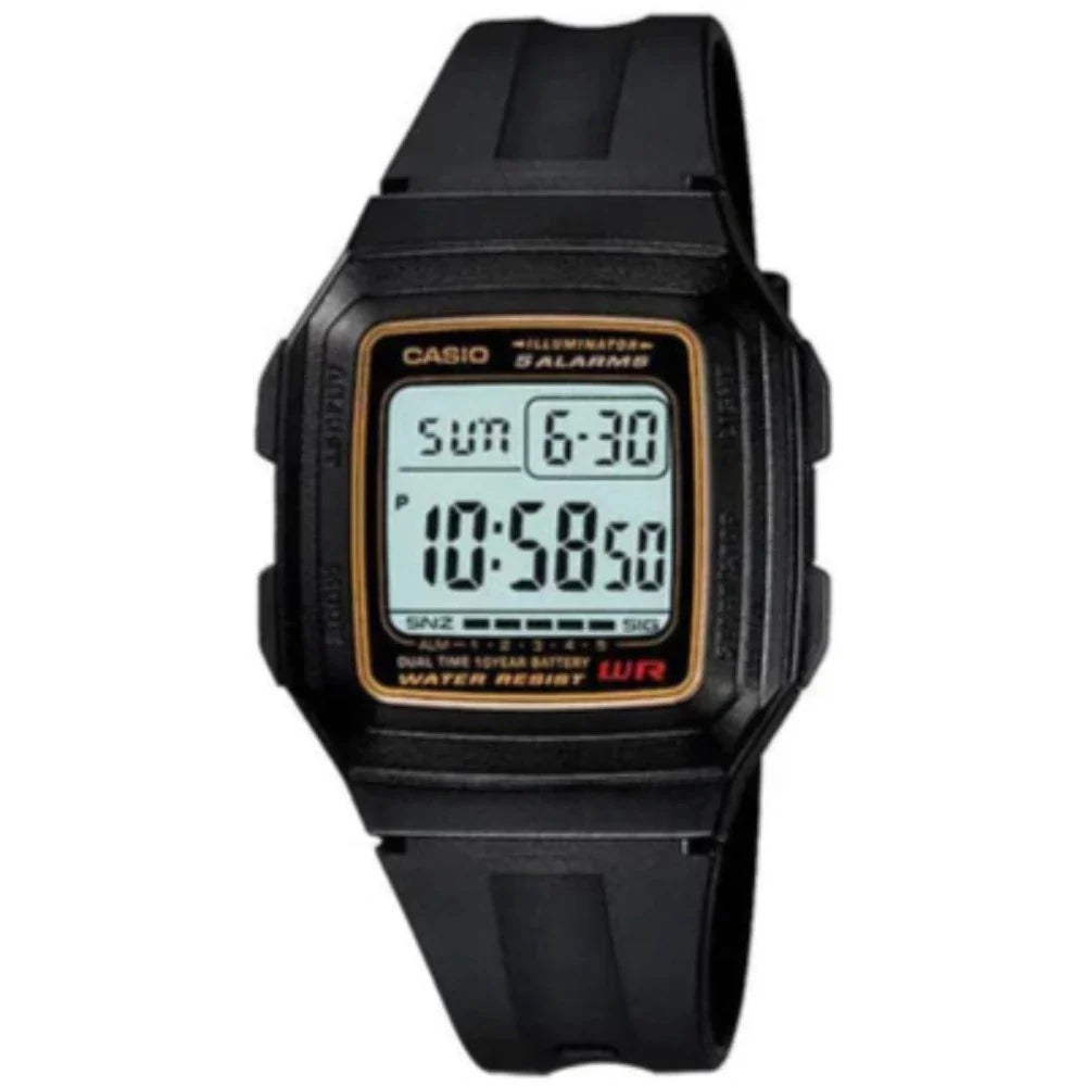 Reloj Casio F-201WA-9A Unisex - Digital - Reloj Reloj Casio original | Compra en Relojchile Chile | Reloj Casio Chile | Reloj Reloj Chile - Reloj hombre chile - Reloj mujer chile - Reloj santiago - Reloj original chile - reloj elegante hombre - reloj casual mujer - reloj resistente al agua - reloj acero inoxidable - reloj deportivo hombre - tienda de relojes online chile