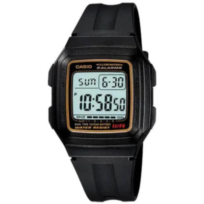 Reloj Casio F-201WA-9A Unisex - Digital - Reloj Reloj Casio original | Compra en Relojchile Chile | Reloj Casio Chile | Reloj Reloj Chile - Reloj hombre chile - Reloj mujer chile - Reloj santiago - Reloj original chile - reloj elegante hombre - reloj casual mujer - reloj resistente al agua - reloj acero inoxidable - reloj deportivo hombre - tienda de relojes online chile