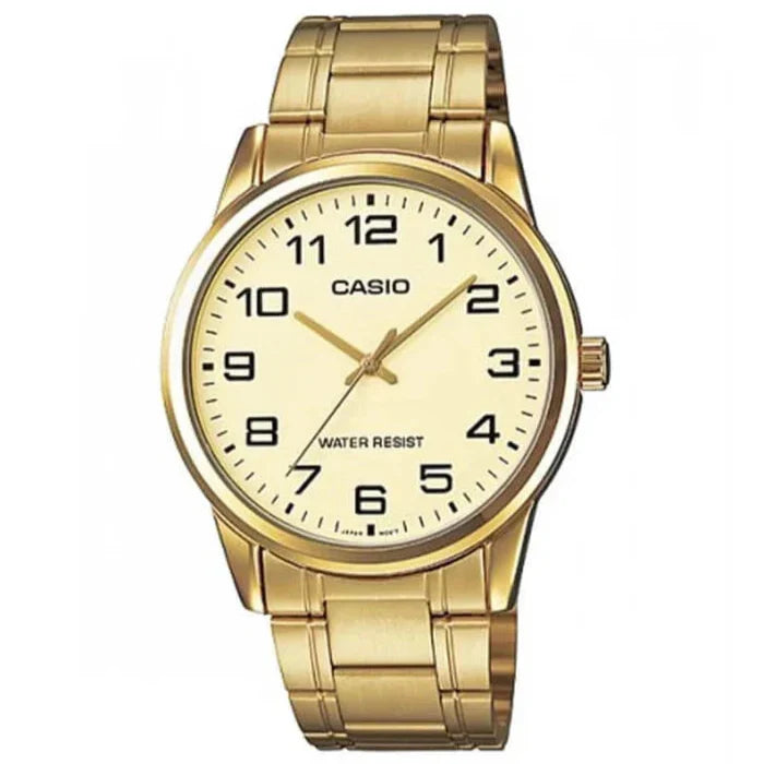 Reloj Casio MTP-V001G-9B Hombre - Análogo - Reloj Reloj Casio original | Compra en Relojchile Chile | Reloj Casio Chile | Reloj Reloj Chile - Reloj hombre chile - Reloj mujer chile - Reloj santiago - Reloj original chile - reloj elegante hombre - reloj casual mujer - reloj resistente al agua - reloj acero inoxidable - reloj deportivo hombre - tienda de relojes online chile
