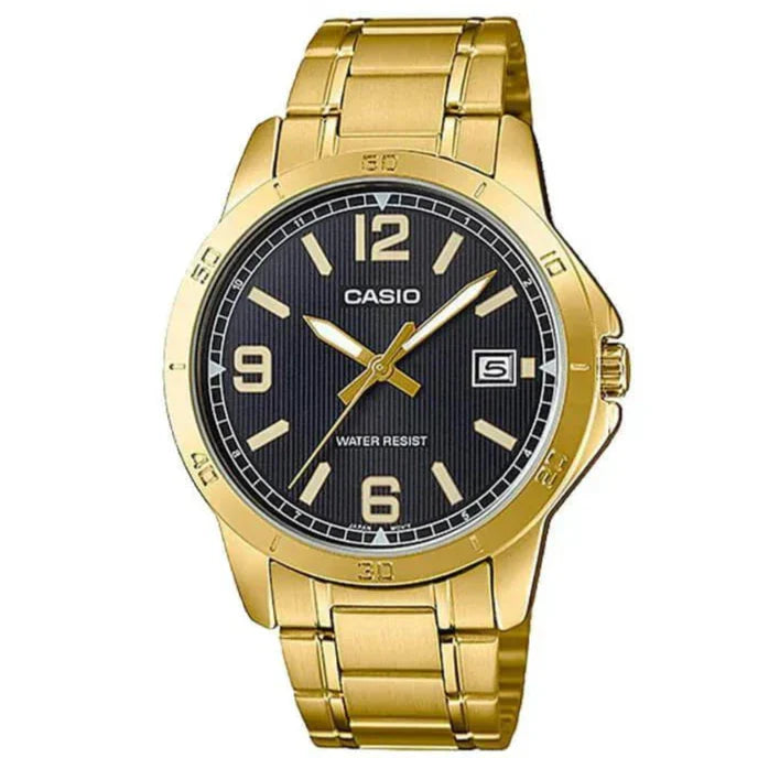 Reloj Casio MTP-V004G-1B Hombre - Análogo - Reloj Reloj Casio original | Compra en Relojchile Chile | Reloj Casio Chile | Reloj Reloj Chile - Reloj hombre chile - Reloj mujer chile - Reloj santiago - Reloj original chile - reloj elegante hombre - reloj casual mujer - reloj resistente al agua - reloj acero inoxidable - reloj deportivo hombre - tienda de relojes online chile
