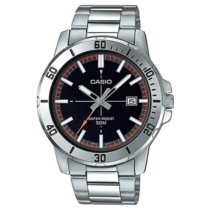 Reloj Casio MTP-VD01D-1E2V Hombre - Análogo - Reloj Reloj Casio original | Compra en Relojchile Chile | Reloj Casio Chile | Reloj Reloj Chile - Reloj hombre chile - Reloj mujer chile - Reloj santiago - Reloj original chile - reloj elegante hombre - reloj casual mujer - reloj resistente al agua - reloj acero inoxidable - reloj deportivo hombre - tienda de relojes online chile