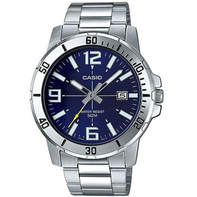 Reloj Casio MTP-VD01D-2BV Hombre - Análogo - Reloj Reloj Casio original | Compra en Relojchile Chile | Reloj Casio Chile | Reloj Reloj Chile - Reloj hombre chile - Reloj mujer chile - Reloj santiago - Reloj original chile - reloj elegante hombre - reloj casual mujer - reloj resistente al agua - reloj acero inoxidable - reloj deportivo hombre - tienda de relojes online chile