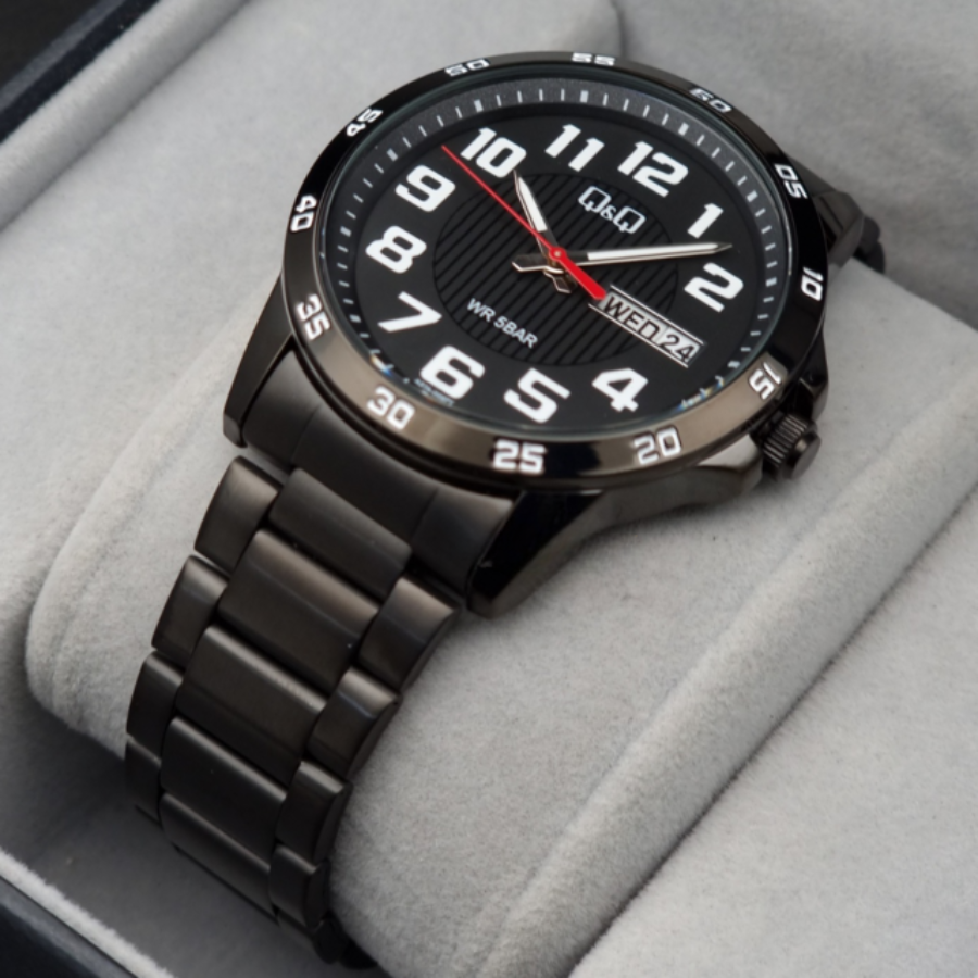 Reloj Q&Q Analogo A37A-006PY Hombre - Reloj Reloj Q&Q original | Compra en Relojchile Chile | Reloj Q&Q Chile | Reloj Reloj Chile - Reloj hombre chile - Reloj mujer chile - Reloj santiago - Reloj original chile - reloj elegante hombre - reloj casual mujer - reloj resistente al agua - reloj acero inoxidable - reloj deportivo hombre - tienda de relojes online chile