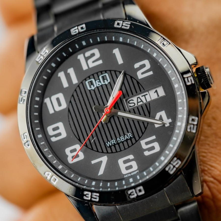 Reloj Q&Q Analogo A37A-006PY Hombre - Reloj Reloj Q&Q original | Compra en Relojchile Chile | Reloj Q&Q Chile | Reloj Reloj Chile - Reloj hombre chile - Reloj mujer chile - Reloj santiago - Reloj original chile - reloj elegante hombre - reloj casual mujer - reloj resistente al agua - reloj acero inoxidable - reloj deportivo hombre - tienda de relojes online chile