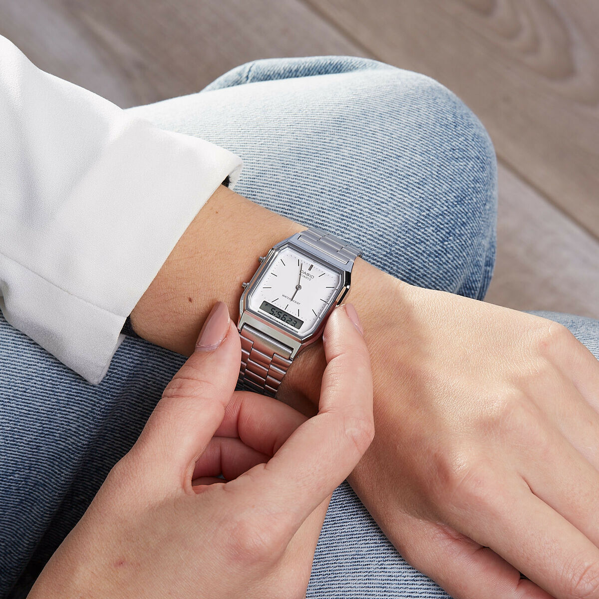 Reloj Casio AQ-230A-7D Unisex - Análogo Digital - Relojchile - Default Title - Casio - Reloj
