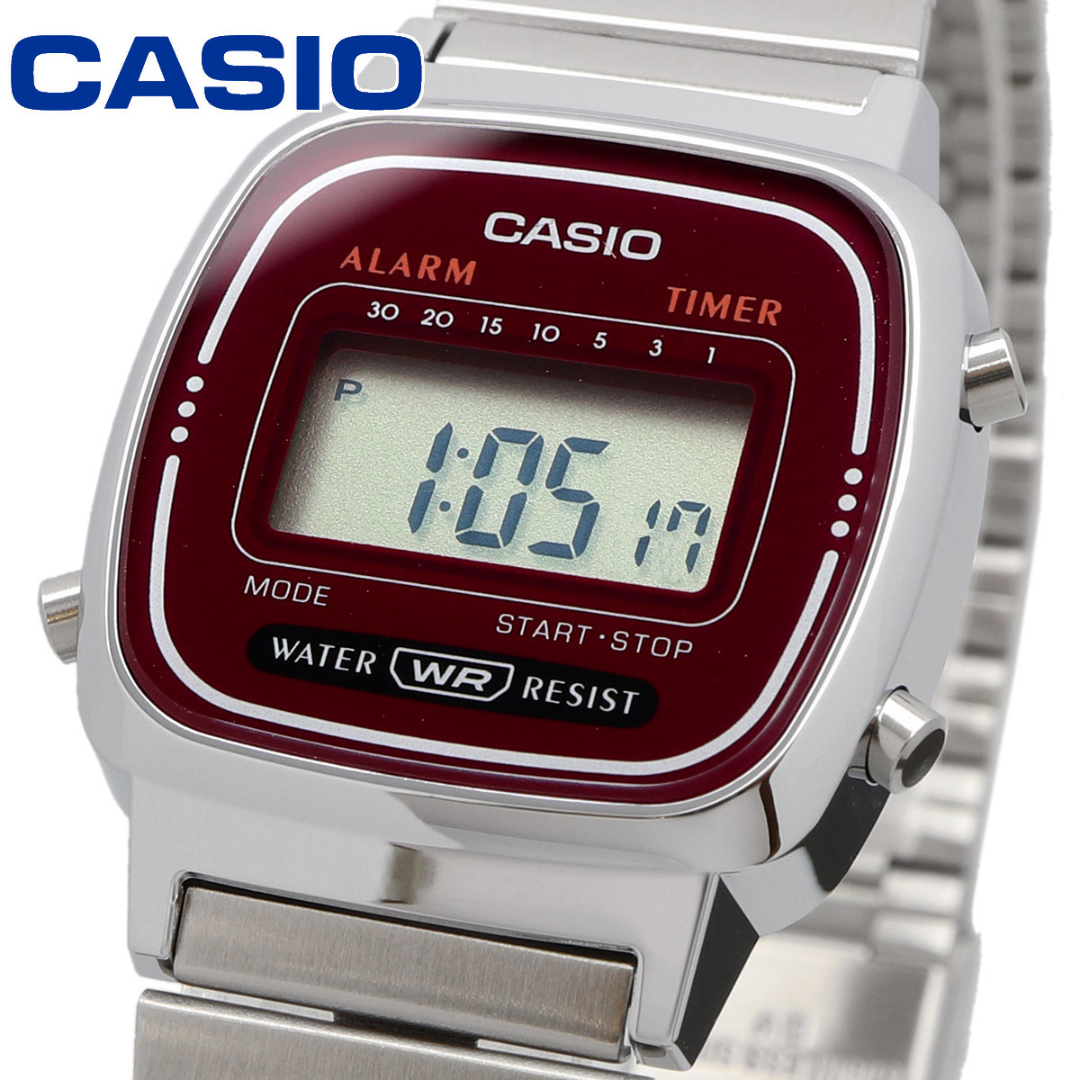 Reloj Casio LA-670WA-4 Mujer - Digital - Reloj Reloj Casio original | Compra en Relojchile Chile | Reloj Casio Chile | Reloj Reloj Chile - Reloj hombre chile - Reloj mujer chile - Reloj santiago - Reloj original chile - reloj elegante hombre - reloj casual mujer - reloj resistente al agua - reloj acero inoxidable - reloj deportivo hombre - tienda de relojes online chile