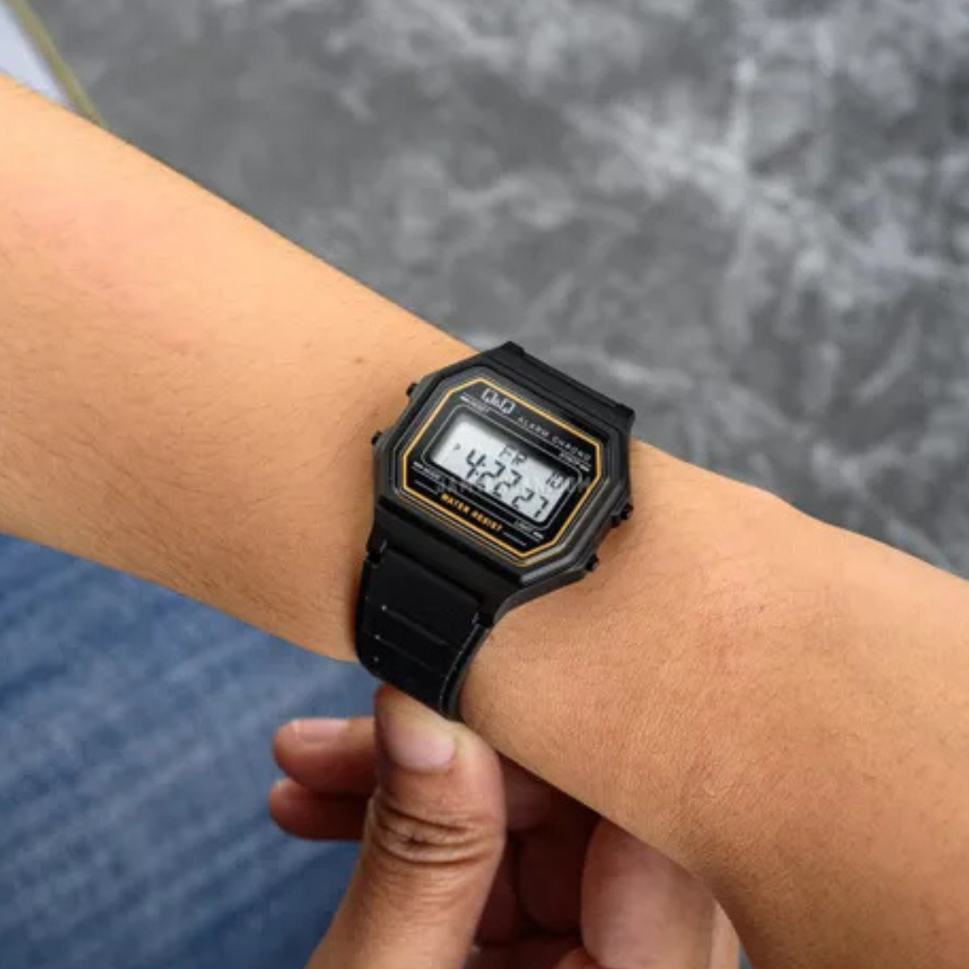 Reloj Q&Q Vintage M173J012Y Unisex - Digital - Reloj Reloj Q&Q original | Compra en Relojchile Chile | Reloj Q&Q Chile | Reloj Reloj Chile - Reloj hombre chile - Reloj mujer chile - Reloj santiago - Reloj original chile - reloj elegante hombre - reloj casual mujer - reloj resistente al agua - reloj acero inoxidable - reloj deportivo hombre - tienda de relojes online chile