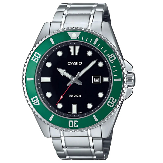 Reloj Casio Submariner MDV-107D-3AV Hombre - Análogo - Reloj Reloj Casio original | Compra en Relojchile Chile | Reloj Casio Chile | Reloj Reloj Chile - Reloj hombre chile - Reloj mujer chile - Reloj santiago - Reloj original chile - reloj elegante hombre - reloj casual mujer - reloj resistente al agua - reloj acero inoxidable - reloj deportivo hombre - tienda de relojes online chile