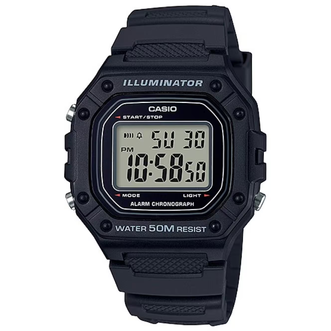 Reloj Casio W-218H-1AV Unisex - Digital - Relojchile - Default Title - Casio - Reloj