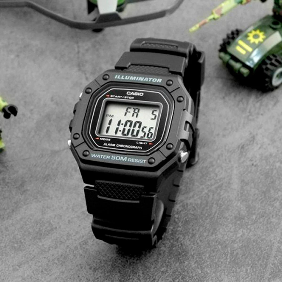 Reloj Casio W-218H-1AV Unisex - Digital - Relojchile - Default Title - Casio - Reloj