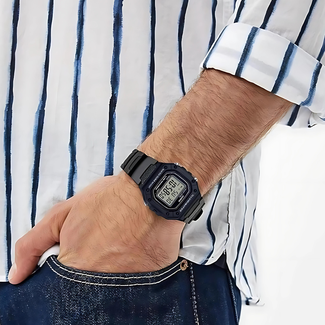 Reloj Casio W-218H-1AV Unisex - Digital - Relojchile - Default Title - Casio - Reloj