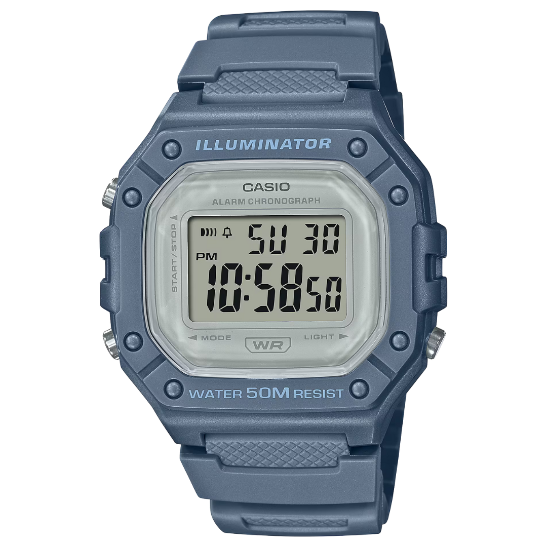 Reloj Casio W-218HC-2AV Unisex - Digital - Relojchile - Default Title - Casio - Reloj