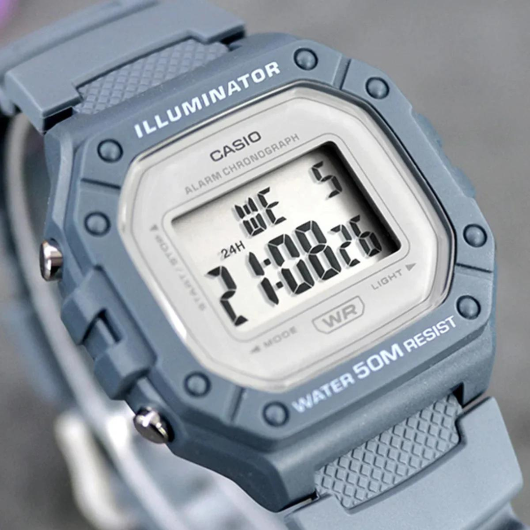 Reloj Casio W-218HC-2AV Unisex - Digital - Relojchile - Default Title - Casio - Reloj