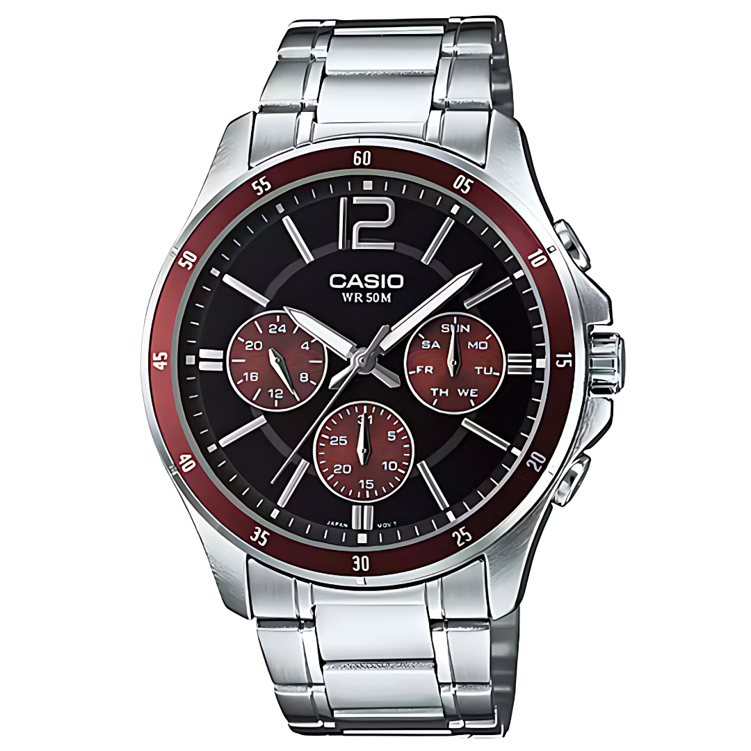 Reloj Casio MTP-1374D-5AV Hombre - Análogo - Relojchile - Default Title - Casio - Reloj